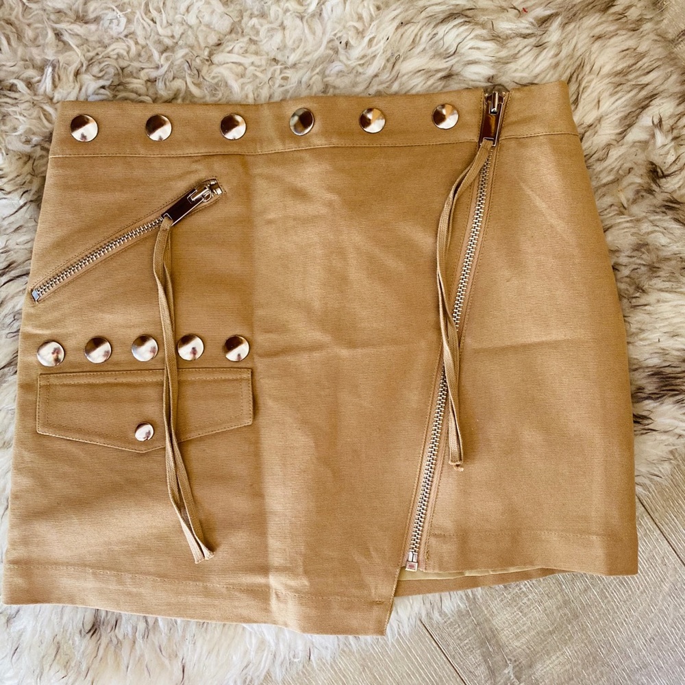 SOLD Thomas Wyld Rock n Roll Mini Skirt